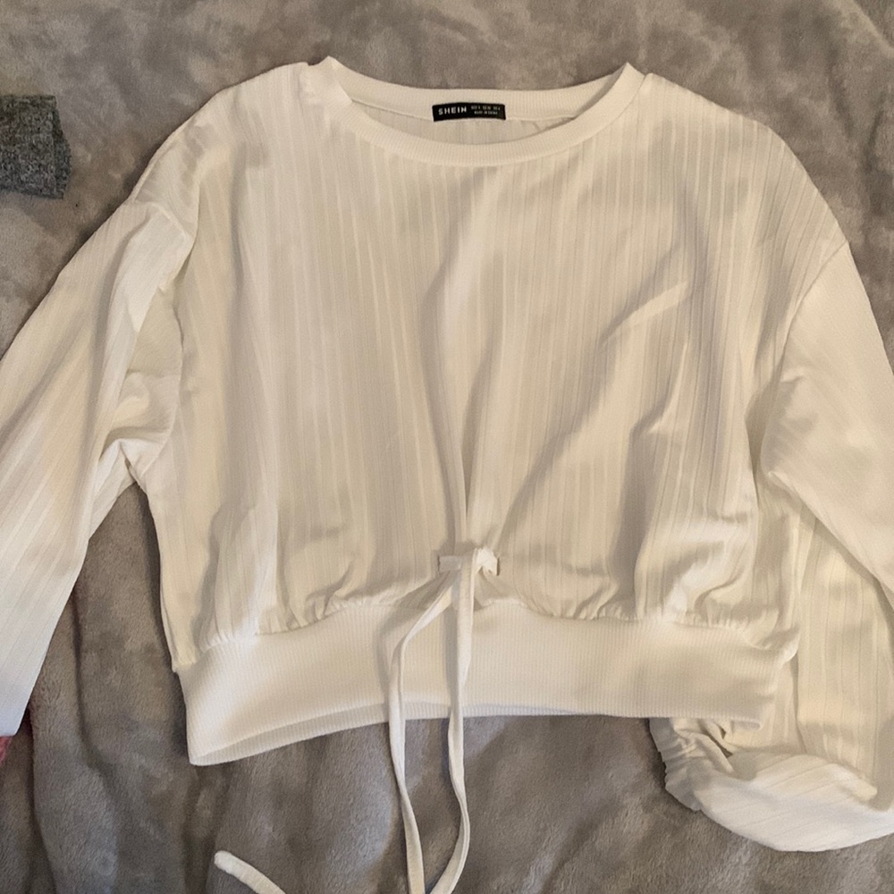 Shein white shirt